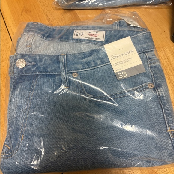 Gap #780797 - Low Rise Long & Lean Jeans - Pick Yours ~ BNWT, SEALED, New $89.95 - Picture 11 of 13